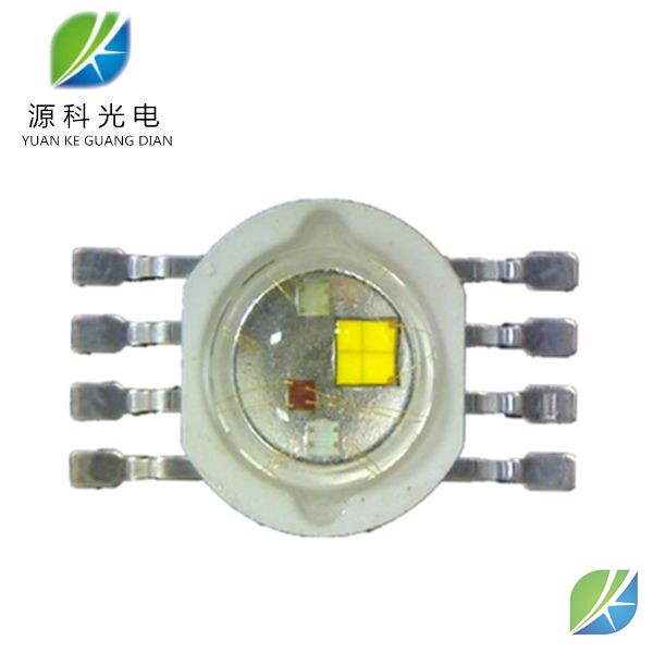 大功率仿流明4W 8腳 四合一 RGBW led燈珠
