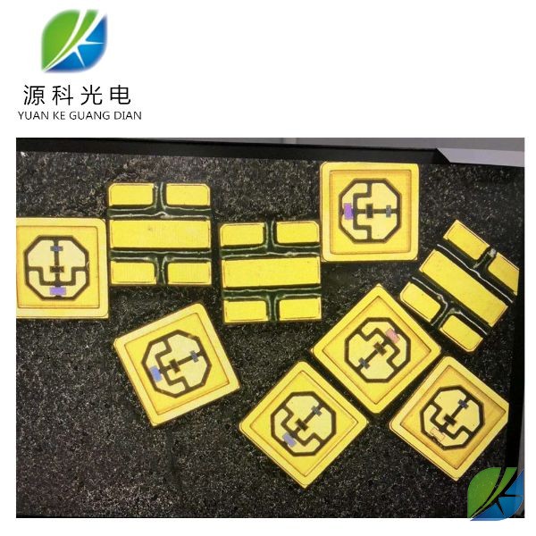 UVC+UVA 雙波長(zhǎng)深紫外殺菌燈珠 3535陶瓷有機(jī)玻璃封裝 275+395nm 3-5mw