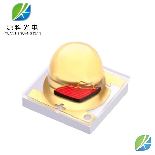 3535 陶瓷30度封裝紅外線940NM 無(wú)紅爆 1-3W 貼片LED燈珠