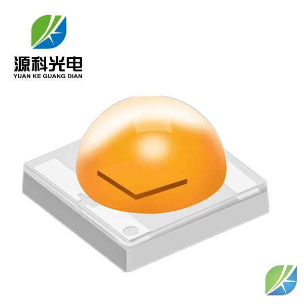 3535陶瓷 轉(zhuǎn)向燈點(diǎn)粉黃1-3W 700mA 1600-1800K 貼片LED