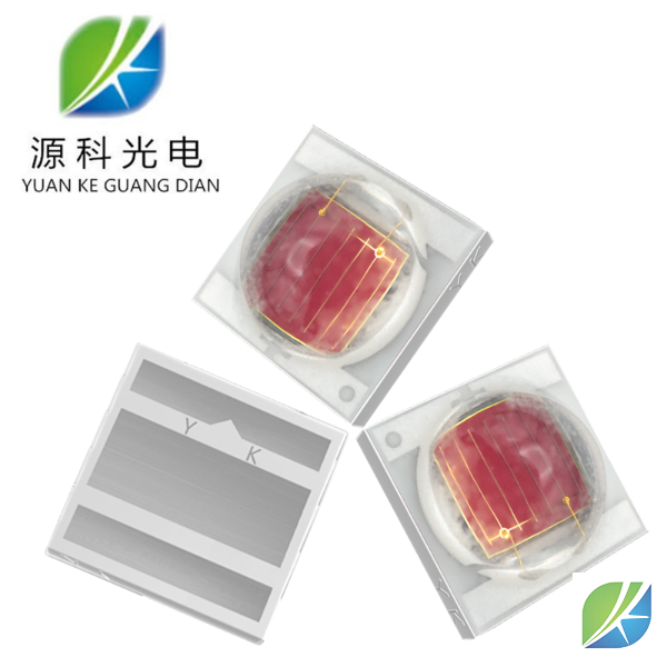 3535陶瓷 紅光1-3W 700mA 620-630NM 貼片LED